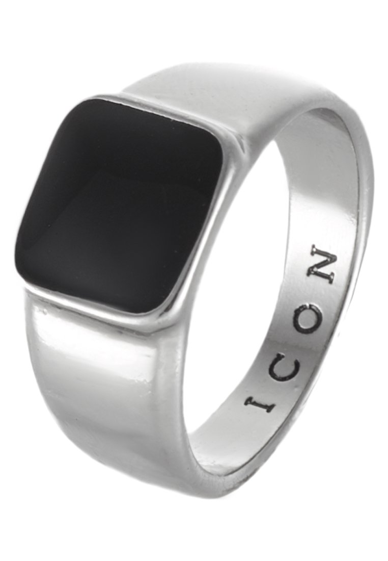 Herren Halsketten | Icon Brand SIGN OF THE TIMES SIGNET Ring silver-coloured/silberfarben - IH68351 Herren Halsketten | Icon Brand SIGN OF THE TIMES SIGNET Ring silver-coloured/silberfarben - IH68351
