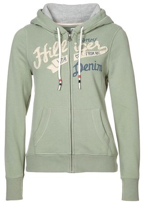 Sweat zippé - green