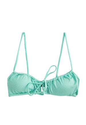 SPAGHETTI STRAPPY CUT OUT DETAIL - Bikini-Top - green