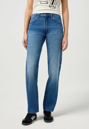 SUNSET - Jeans straight leg - mid stone