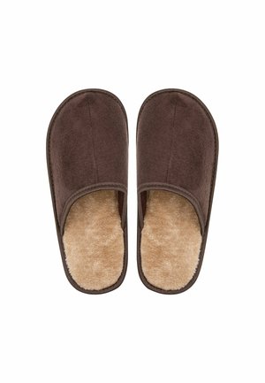 Slippers - dunkelbraun