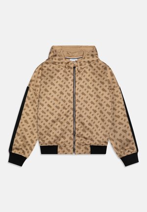 BOSS Kidswear HOODED CARDIGAN - Veste de survêtement - cookie