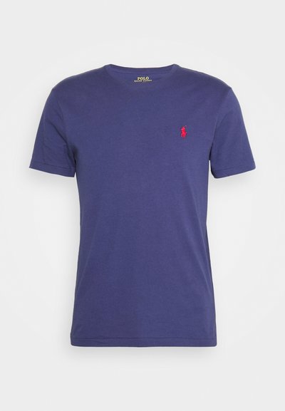 Polo Ralph Lauren CUSTOM SLIM FIT JERSEY CREWNECK T-SHIRT - Basic póló - boathouse navy