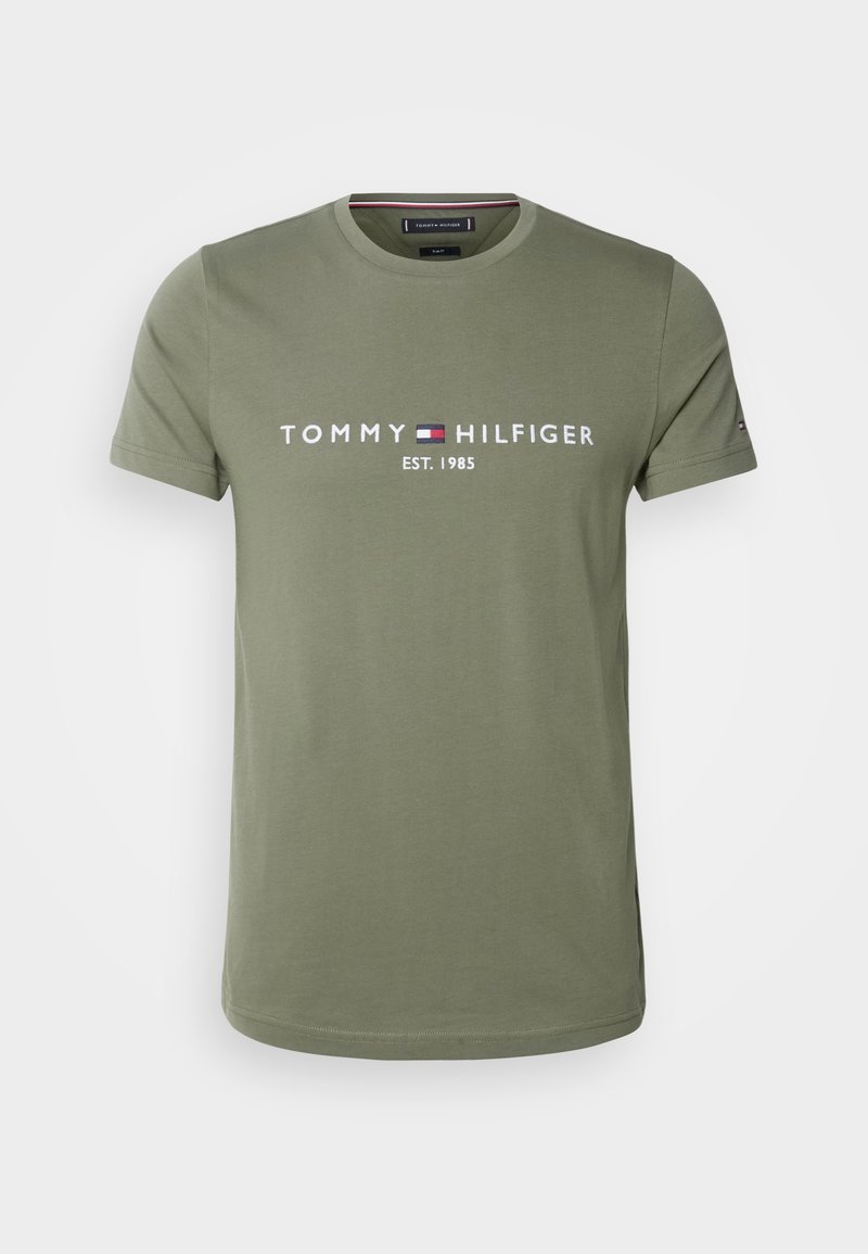 Tommy Hilfiger T-shirt print donkergroen Tommy Hilfiger T-shirt print donkergroen