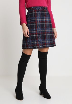A-line skirt - dark blue