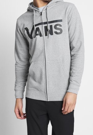 Sudadera con cremallera - mottled grey