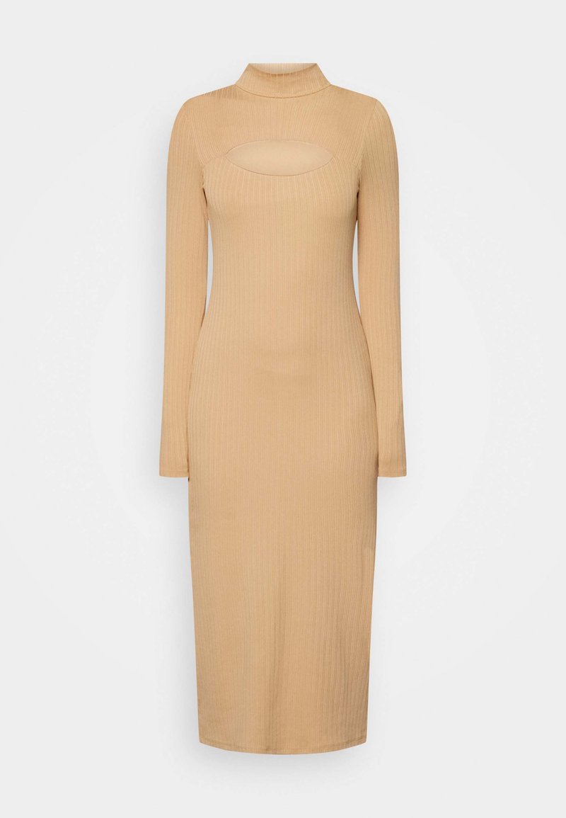 Hollister Co. Gebreide jurk beige