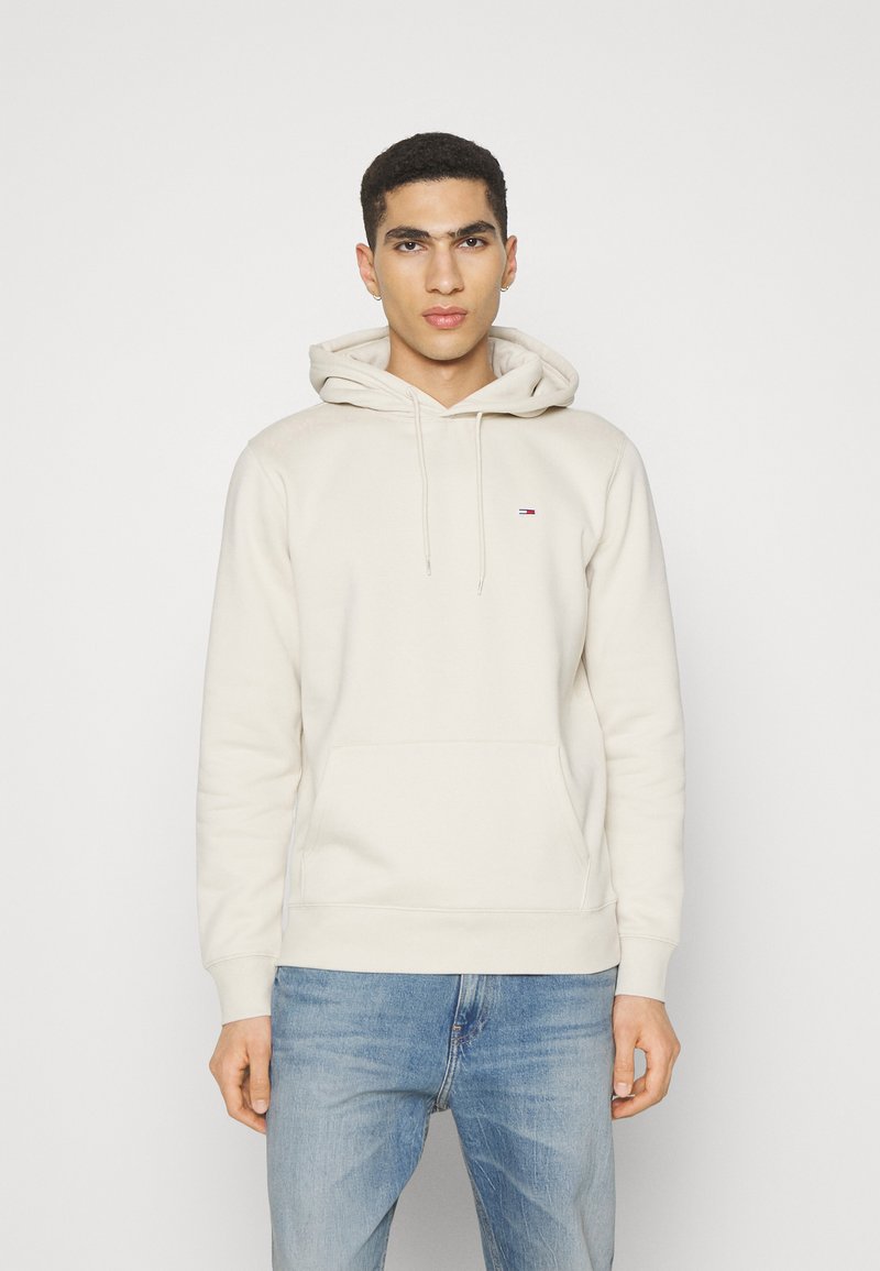 Tommy Jeans REGULAR HOODIE UNISEX - Sweatshirt - sand