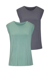 Unselected, mint rauchblau