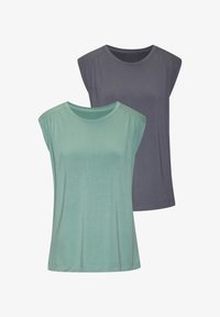 Unselected, mint rauchblau