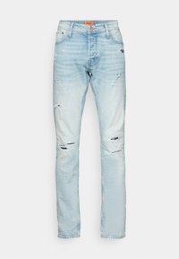 JJIGLENN JJORIGINAL  - Blugi loose fit - blue denim