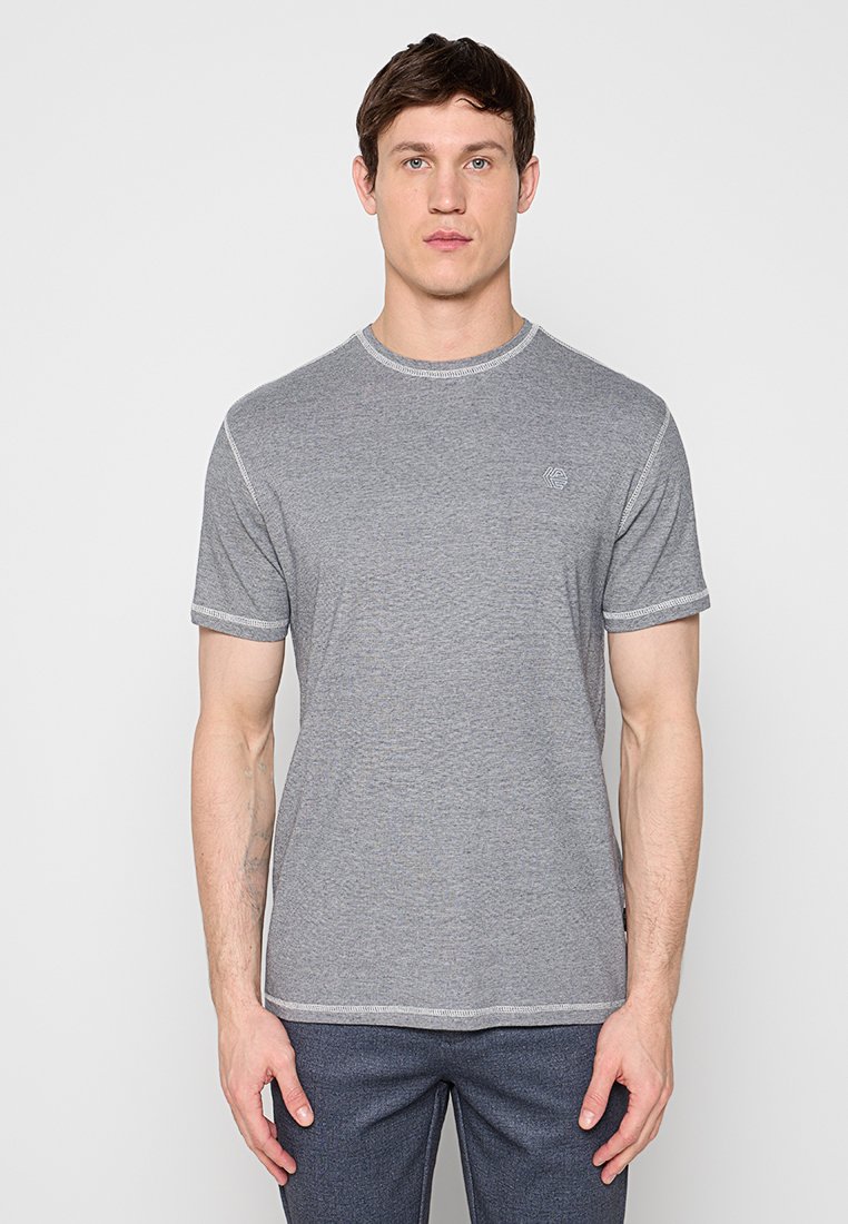 INDICODE JEANS T-shirt basic lichtblauw