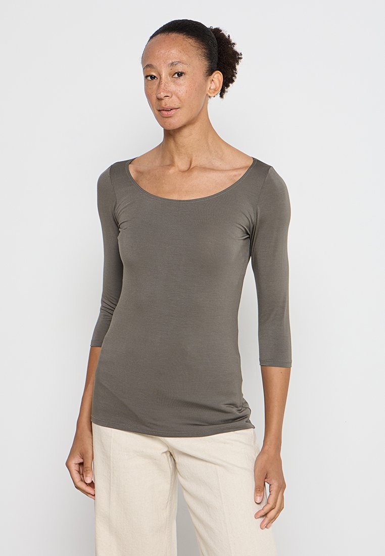 Sarah Pacini Longsleeve donkergroen