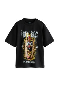 Niewybrane, black hot dog