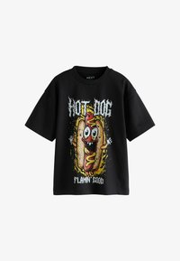 Niet geselecteerd, black hot dog