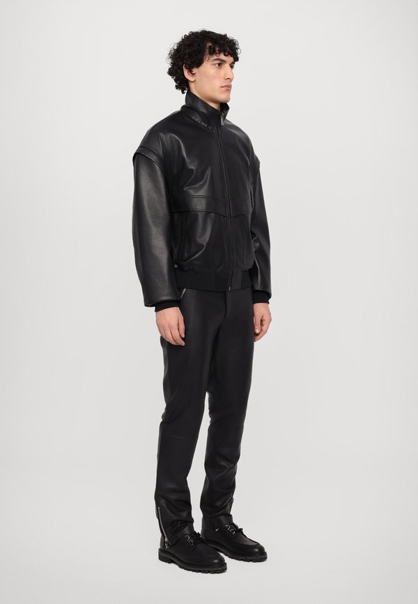 MICHAEL DETACHABLE SLEEVE - Leather jacket3
