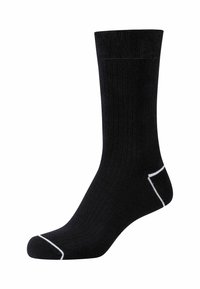 s.Oliver 4ER PACK - Strømper - black white
