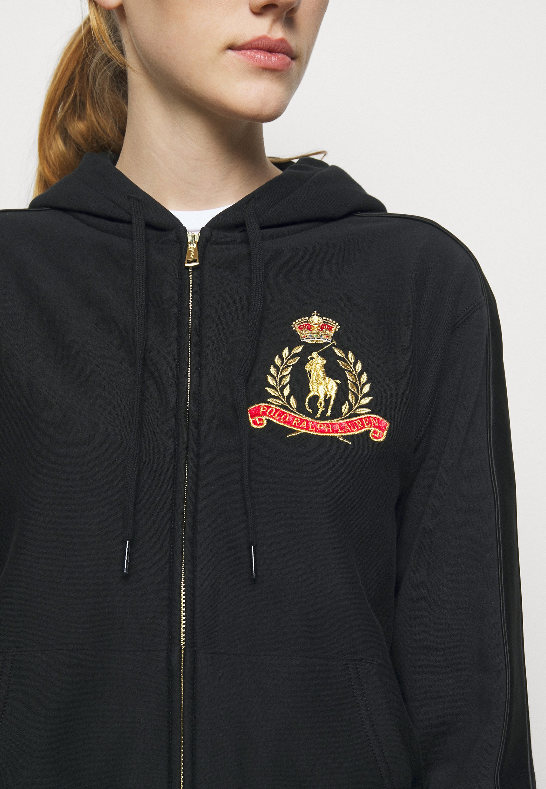 Polo Ralph Lauren Sudadera con cremallera - polo black/negro - Zalando.es
