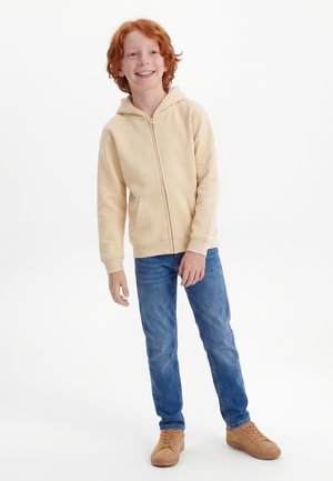 Urban Classics, BASIC ESSENTIAL - Vetoketjullinen college - sand