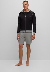 BOSS MIX MATCH JACKET - Zip-up sweatshirt - black