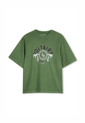 MET KORTE MOUWEN - T-shirt imprimé - willow bough