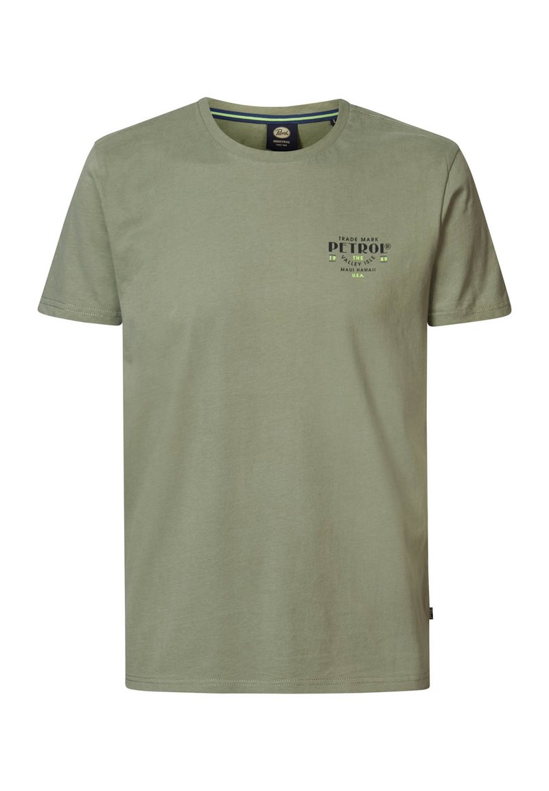 Petrol Industries T-shirt print groen