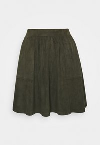 VILA VICHOOSE SKIRT - Minijupe - forest night