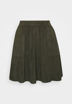 VILA VICHOOSE SKIRT - Fustă mini - forest night