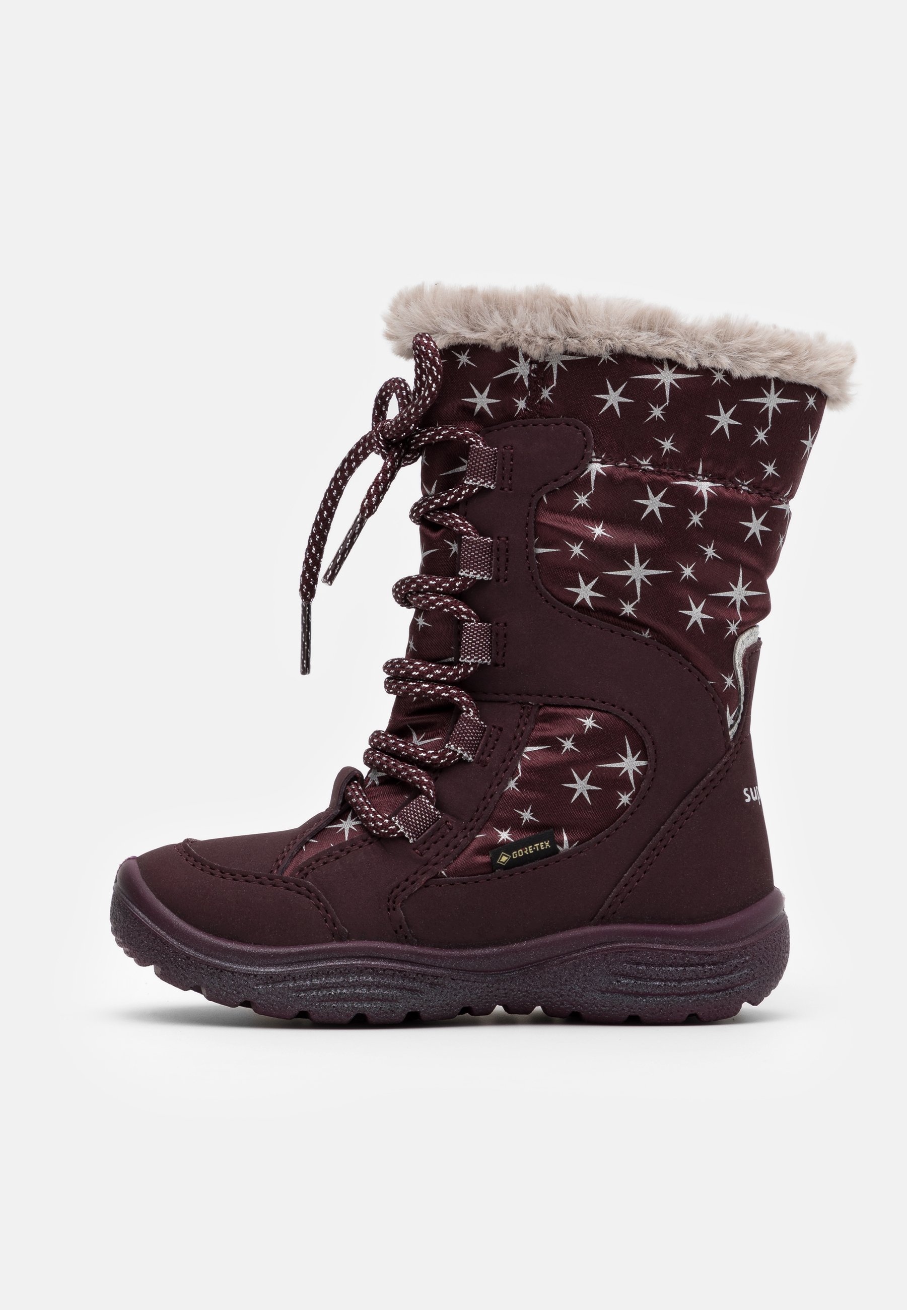 Superfit CRYSTAL - Snowboot/Winterstiefel - rot/bordeaux - Zalando.de