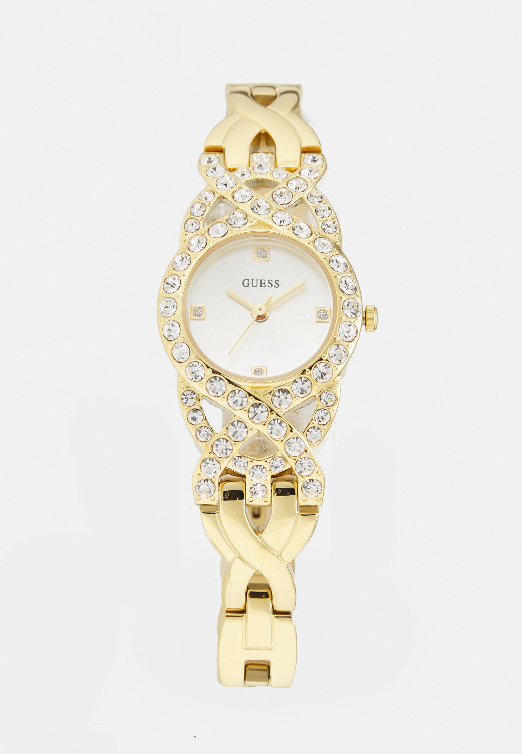 Guess ADORN Uhr gold-coloured/silver-coloured/goldfarben Zalando