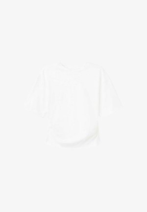 Mango, ADULT - Basic T-shirt - white