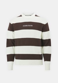 Guess beige jumper with  gold button detail w6rr07z2yk2-AIOL