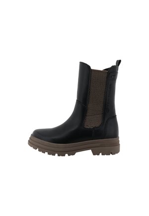 TOM TAILOR, STIEFEL - Χειμερινές μπότες - black