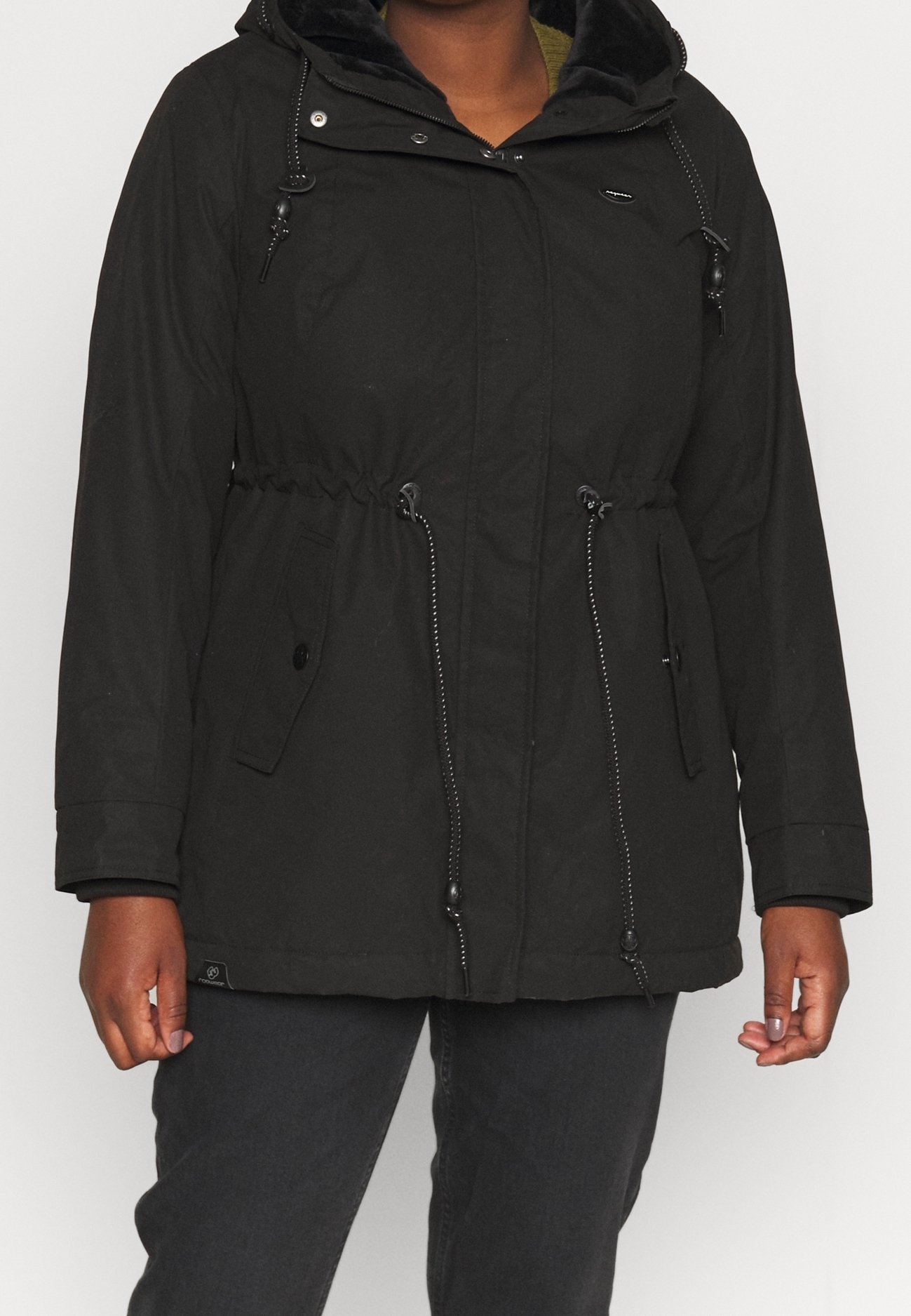 Parka Finition Parka Ragwear Femme Ragwear Plus Parka Black/noir