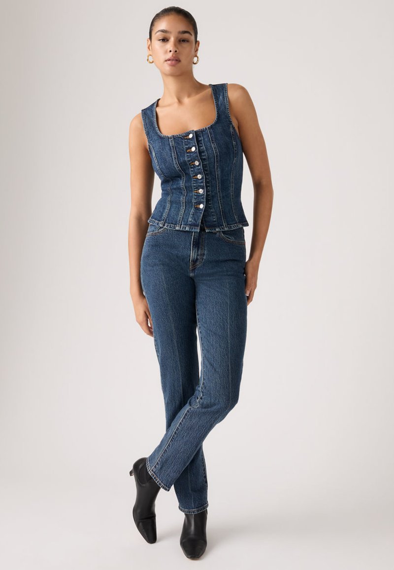 Levi’s® Slim fit jeans donkerblauw denim