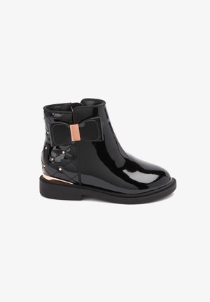 PATENT BOW STANDARD - Classic ankle boots - black