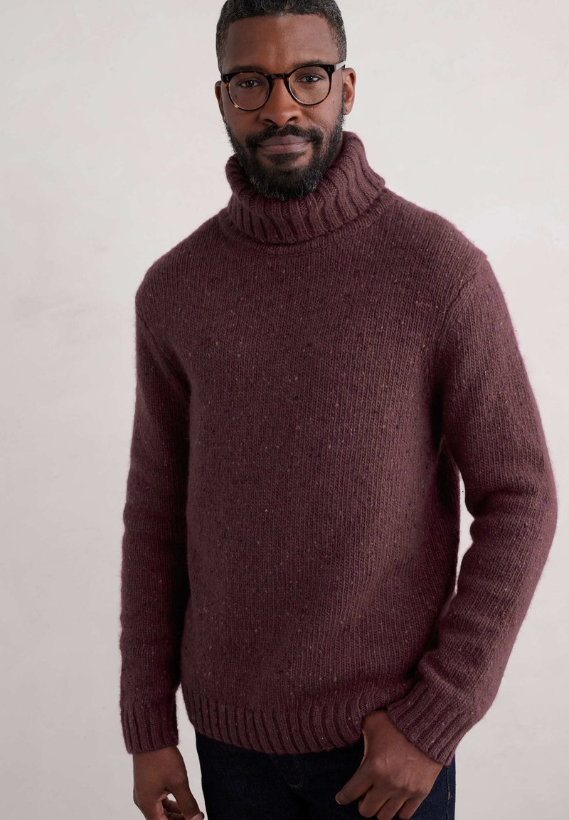 Seasalt Cornwall FORESTING - Svetr - purple merlot