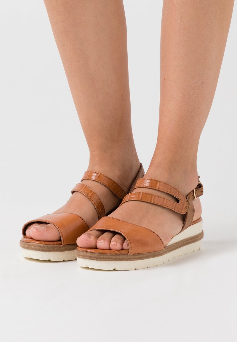 Tamaris Platform sandals - sunset