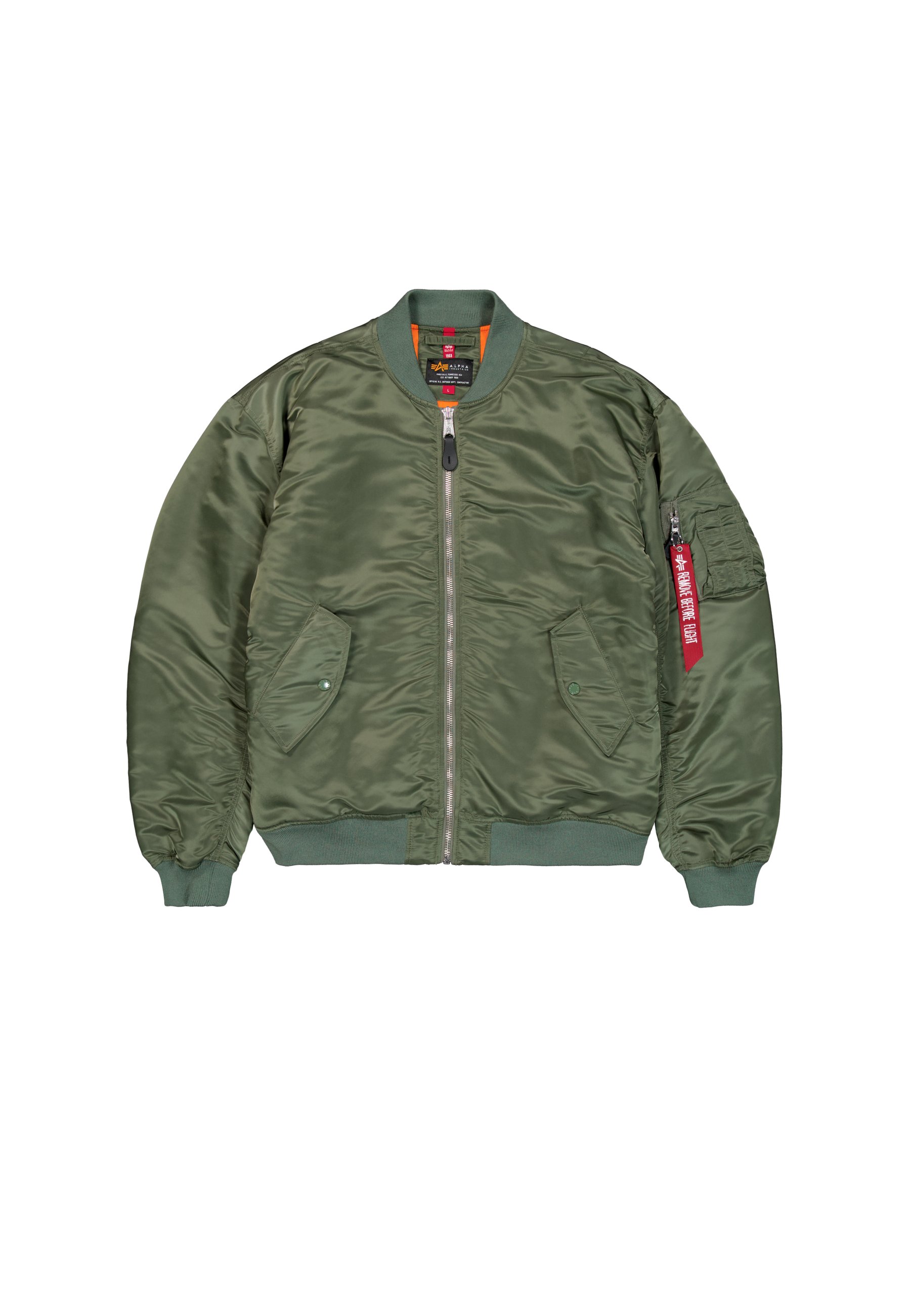 Alpha Industries UNISEX - Bomber Jacket - sage green/khaki - Zalando