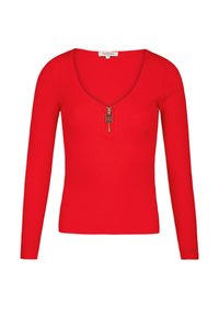 Morgan Pullover - red