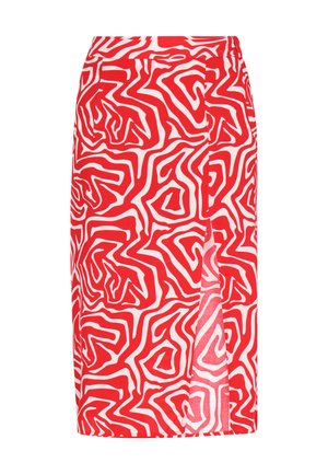 myMo ROCKS, Pencil skirt - red white