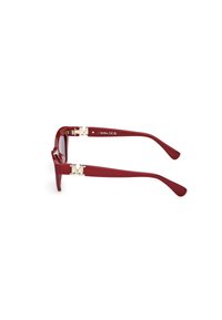 'S Max Mara EMME - Ochelari de soare - burgundy smoke gray