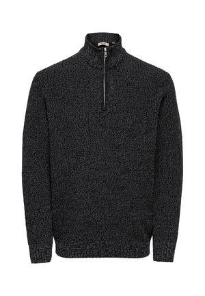 ONSJOIN REG LS HIGH NECK  - Pullover - schwarz