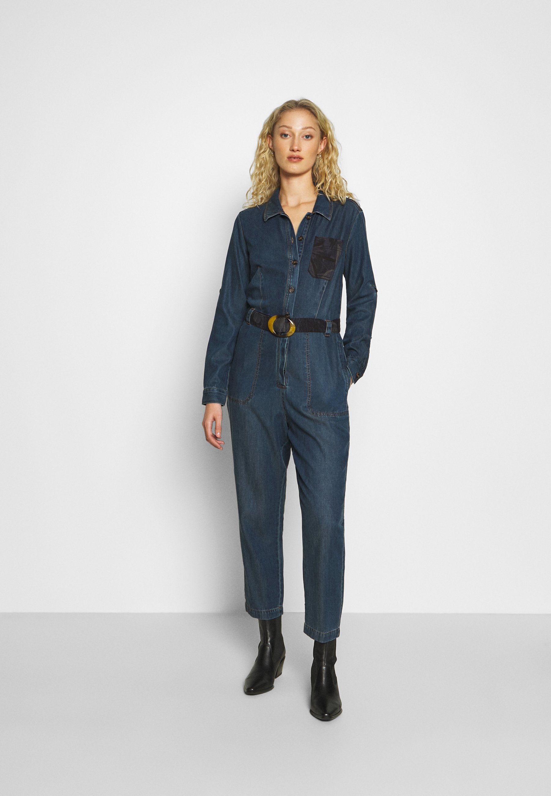 zalando denim jumpsuit