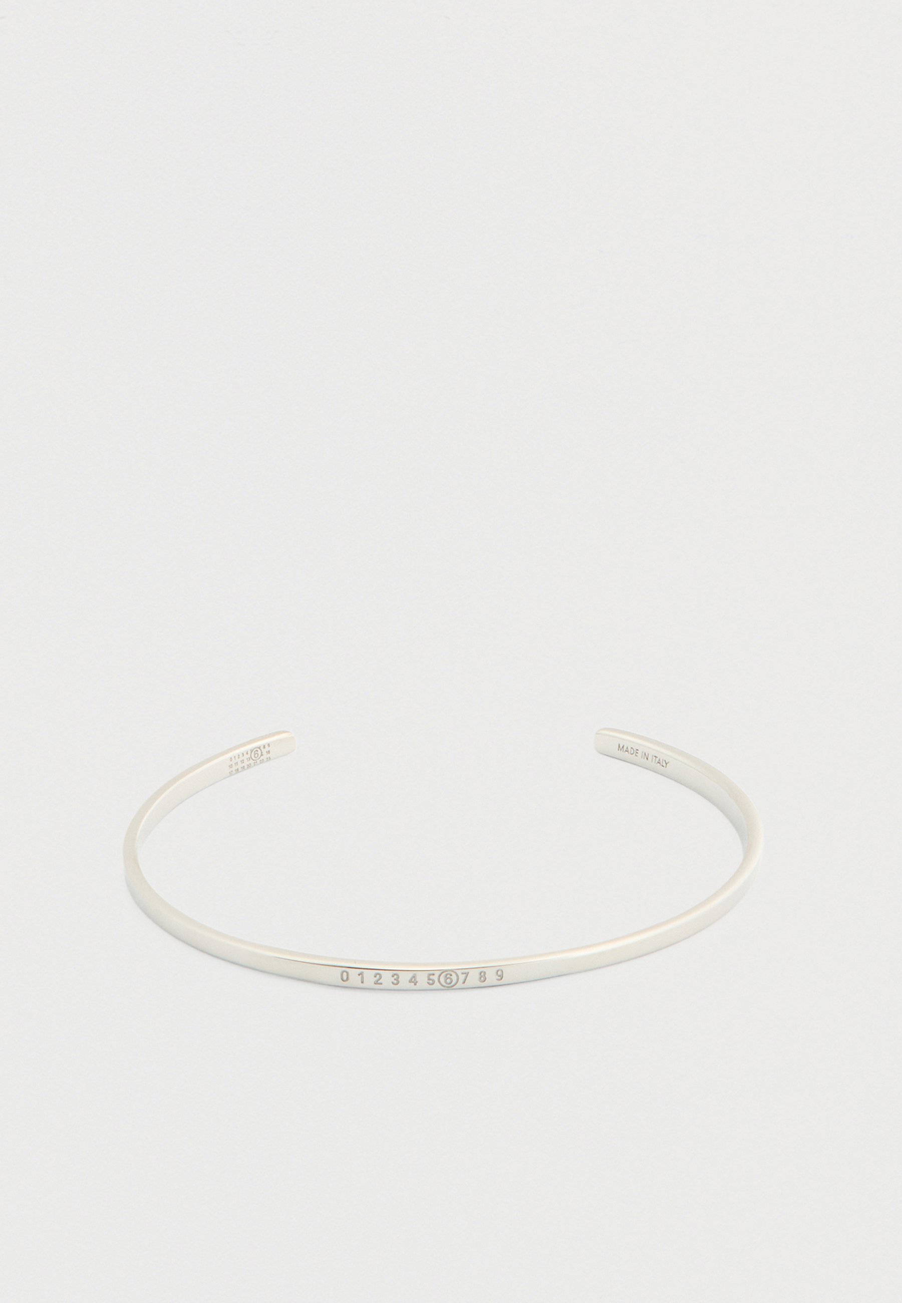 MM6 Maison Margiela MINIMAL LOGO - Bracelet - silver-coloured 