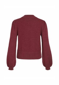 VIRIL TURTLE BALLOON - Stickad tröja - cabernet