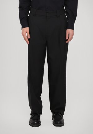 TECHNICAL TAILORING - Trousers - black