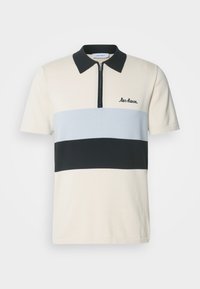 Les Deux RAUL - Polo shirt - ivory/black/off-white - Zalando.ie