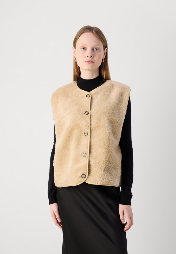 VEST - Waistcoat - sand3