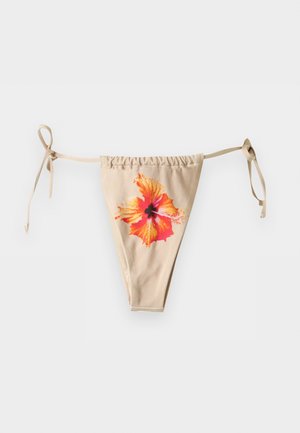 Good American, TINY TIES  - Bas de bikini - champagne